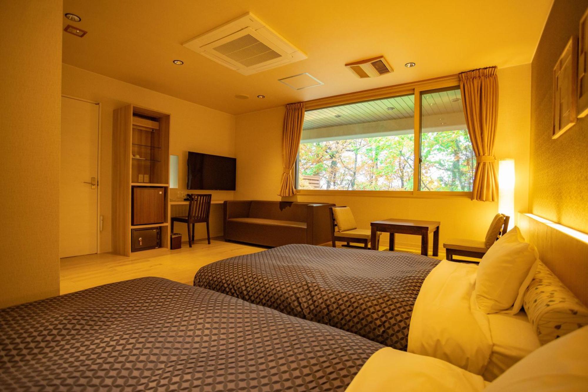 Morinoyu Hotel Hanakagura Asahikawa Exterior foto